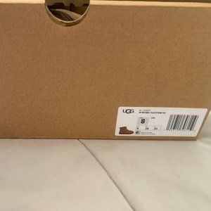 Ugg Womens Neumel Platform Zip in Chestnut Size 8